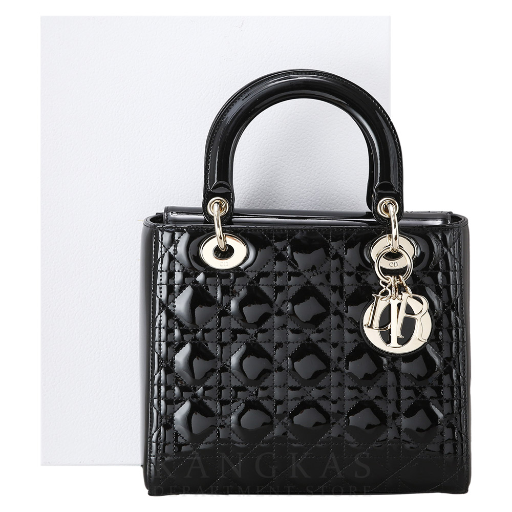 CHRISTIAN DIOR(USED)크리스찬디올 페이던트 레이디디올 미듐